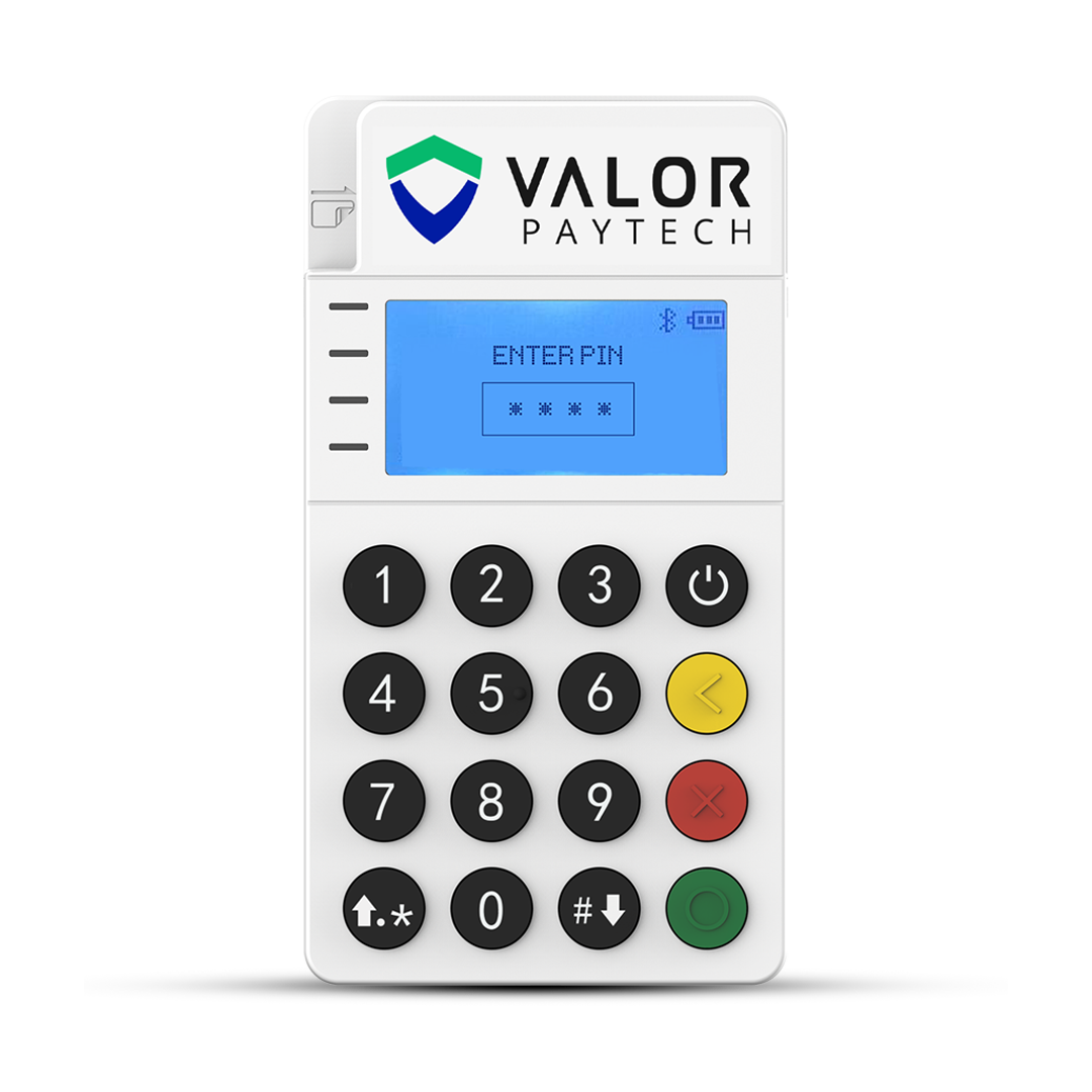 Valor Processor Comparsion Terminals RCKT(VP400)